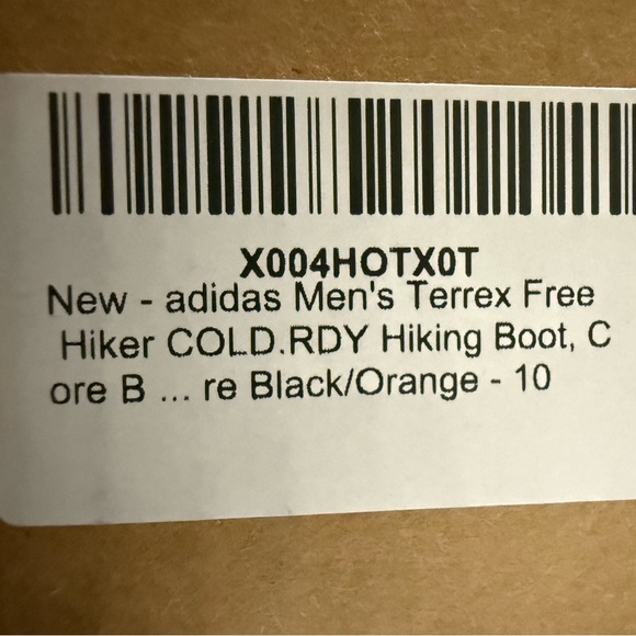Adidas Terrex Free Hiker Cold.RDY Hiking Boots / US 10 - Picture 9 of 10
